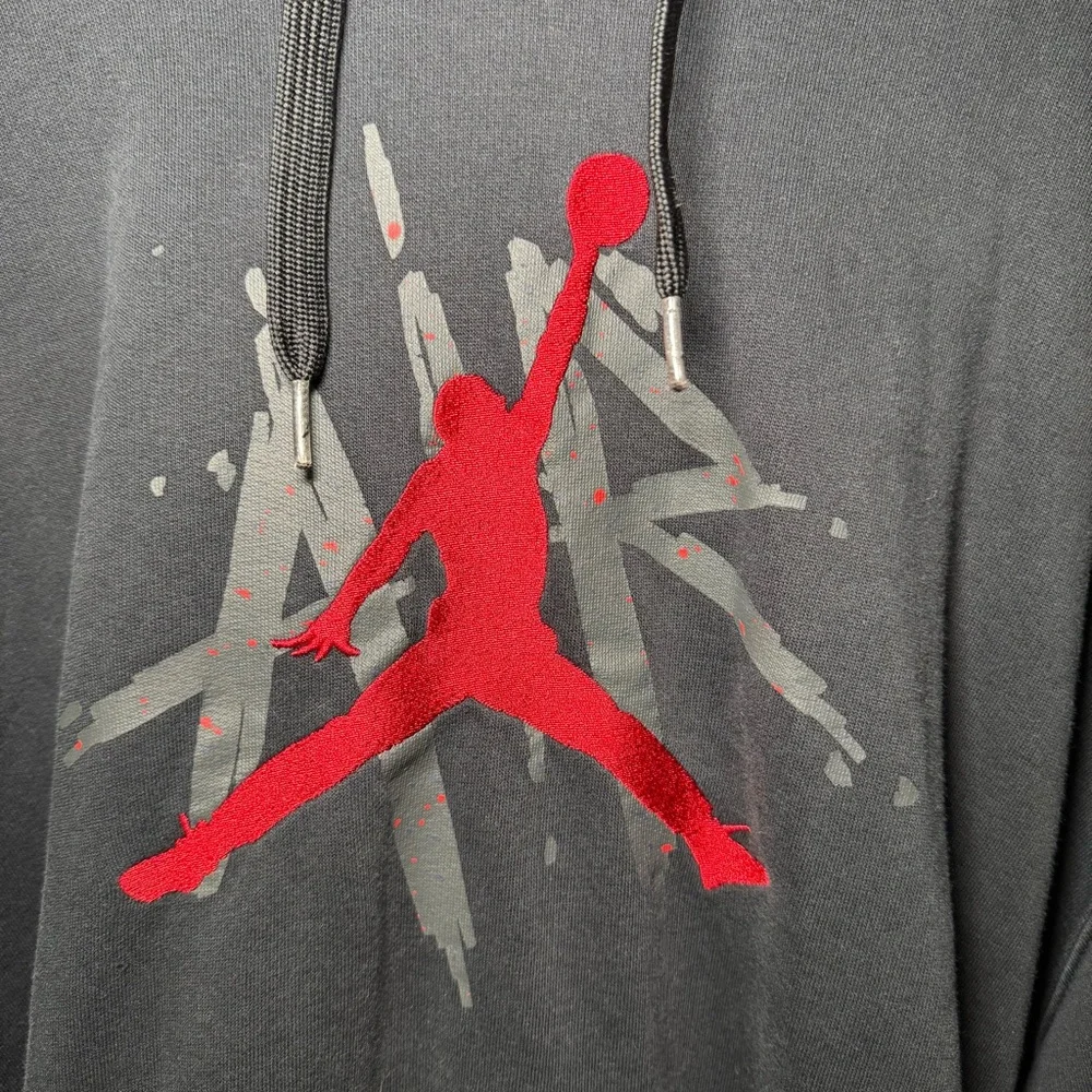 Jordan Jumpman Bred Hoodie Men’s XXL Black‎ Red